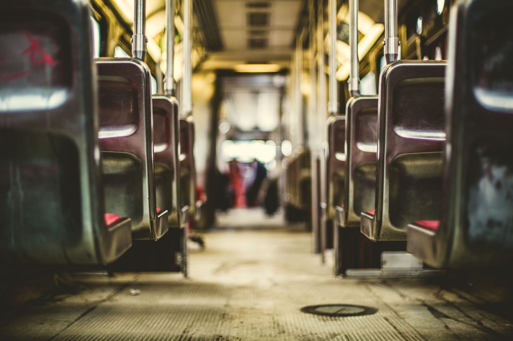 baratas em ônibus