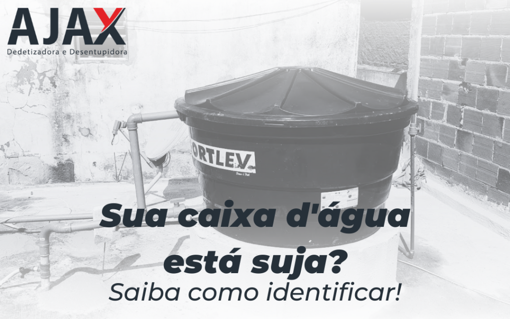 Sua Caixa D Gua Est Suja Saiba Como Identificar Desentupidora Horas Chegamos Em Minutos