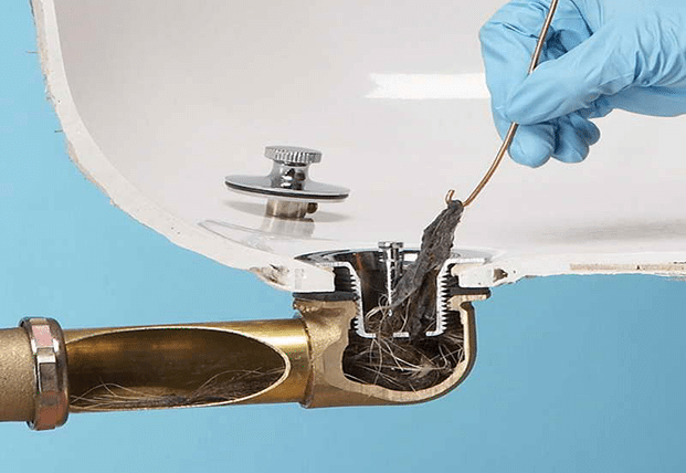 Desentupir cano com arame