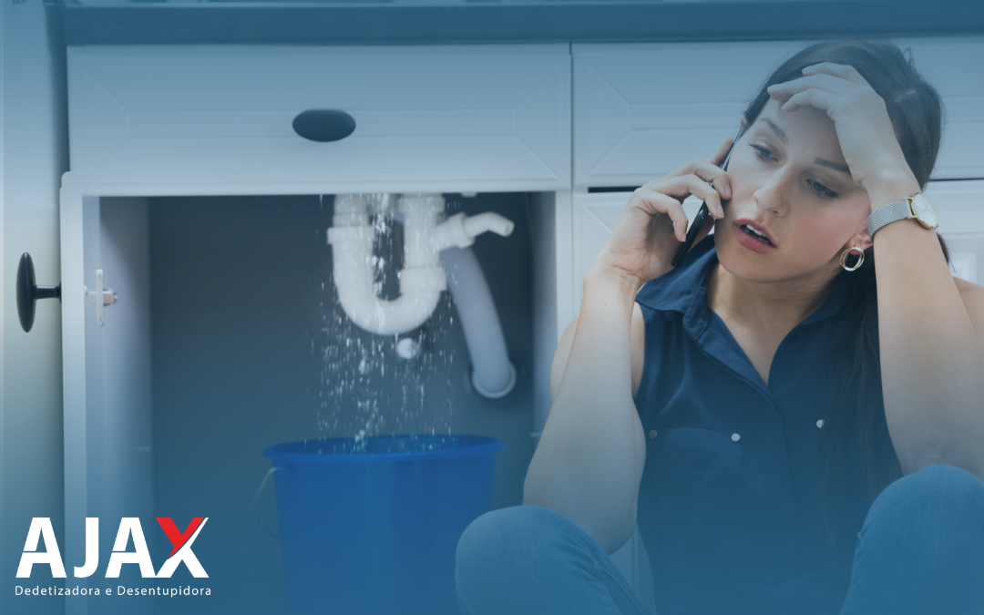 Principais causas de um vazamento| Ajax Desentupidora