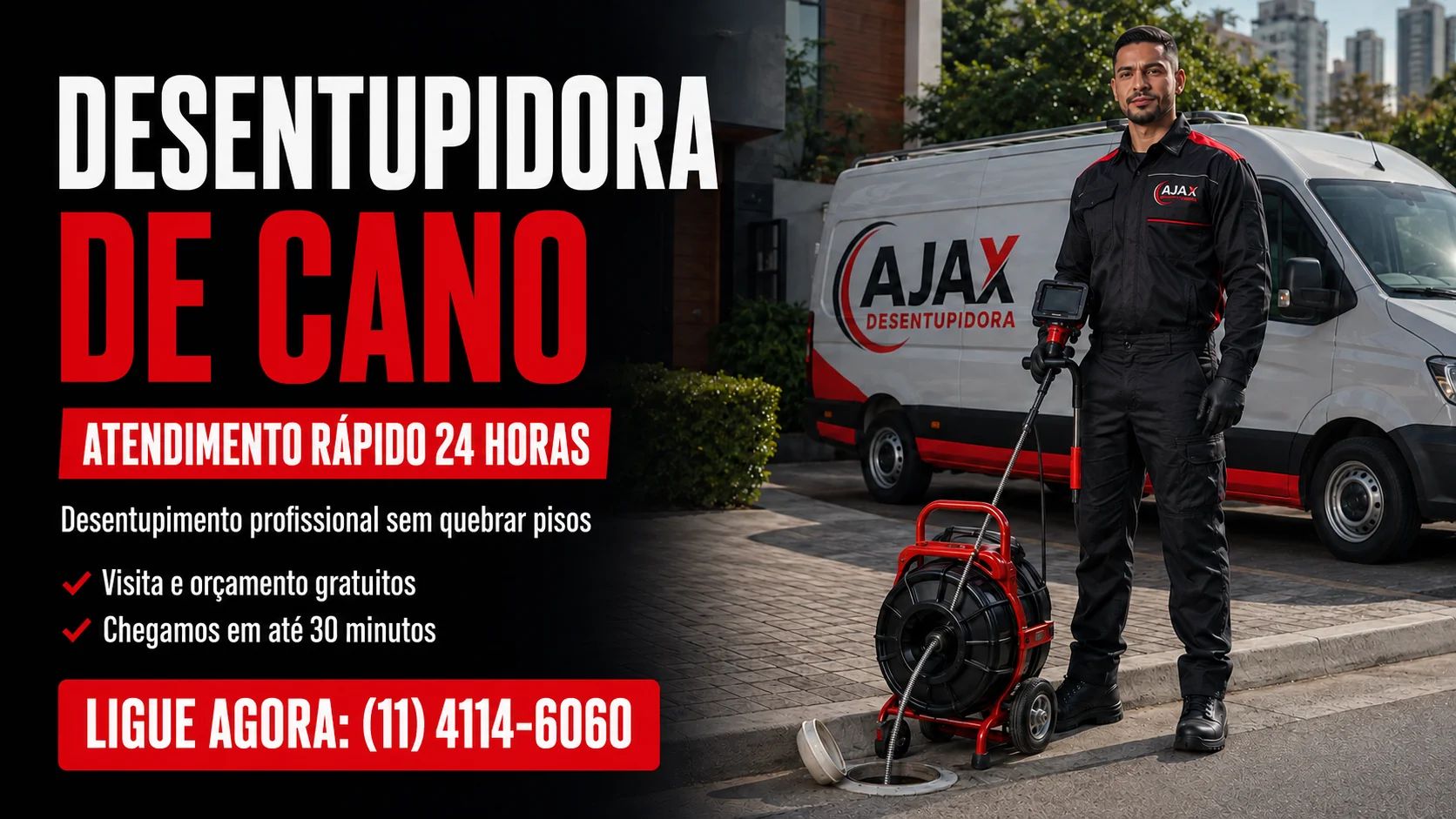 Desentupimento em Santo Amaro para pia, ralo, vaso e esgoto