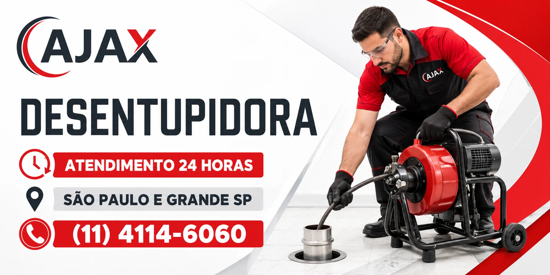 Desentupidora de caixa de gordura nos Jardins Ajax Soluções