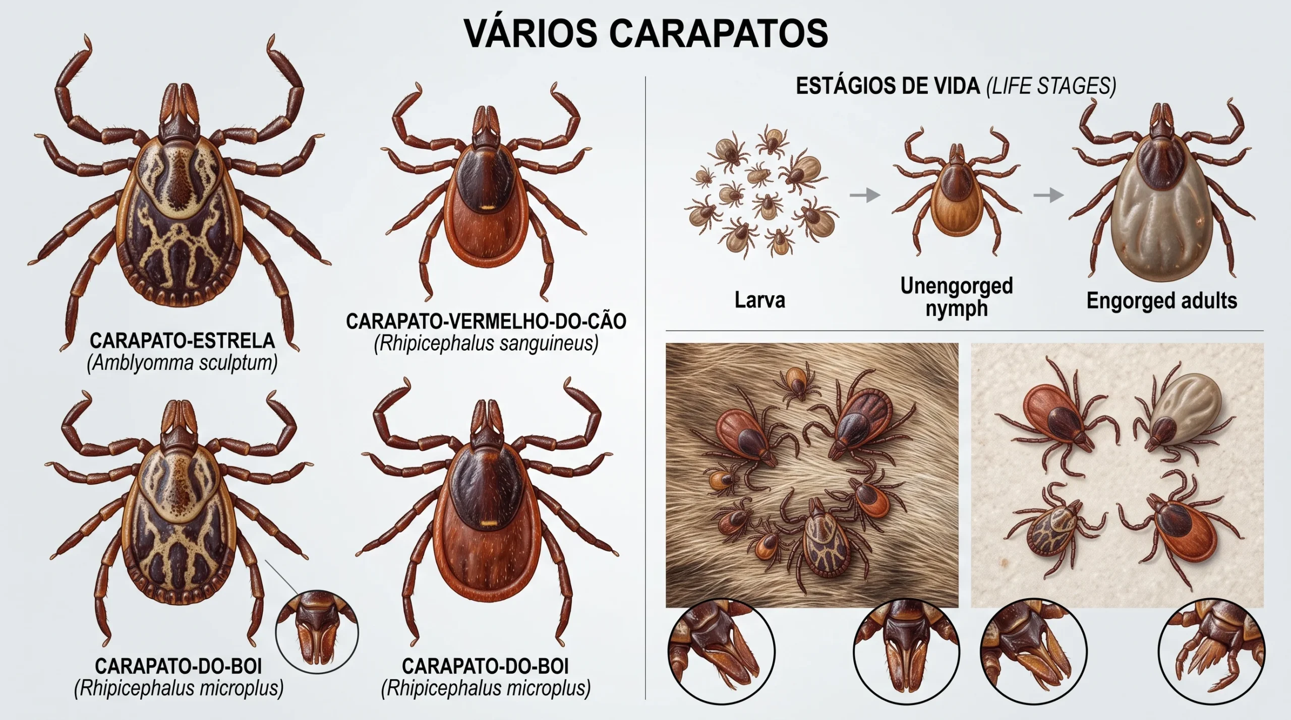 Controle e prevenção de carrapatos em residências com animais